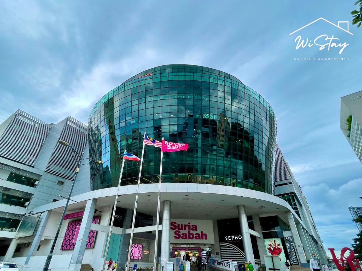Wistay 4-5Pax Premium Apartment Kk City Center كوتا كينابالو المظهر الخارجي الصورة