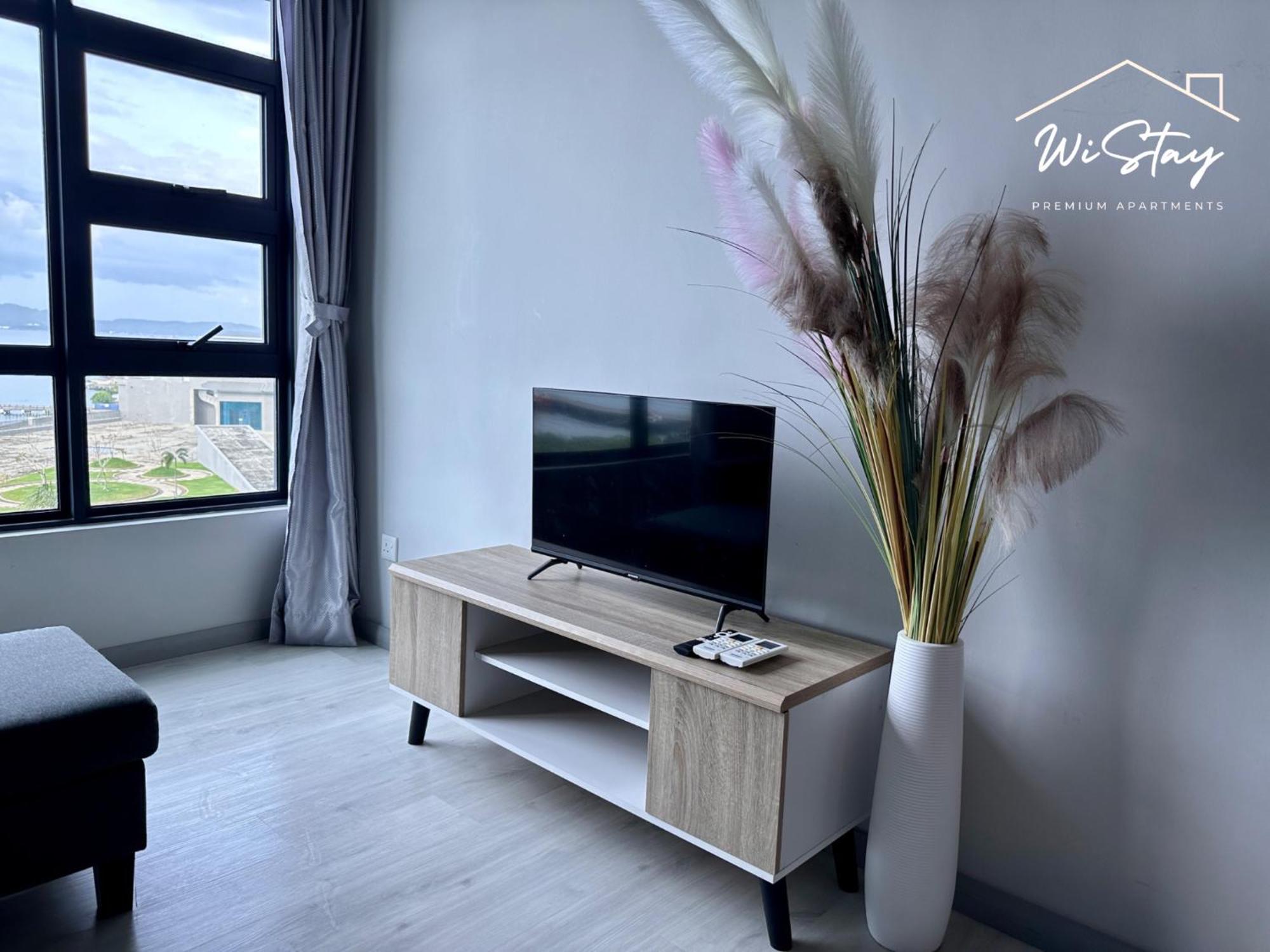 Wistay 4-5Pax Premium Apartment Kk City Center كوتا كينابالو المظهر الخارجي الصورة