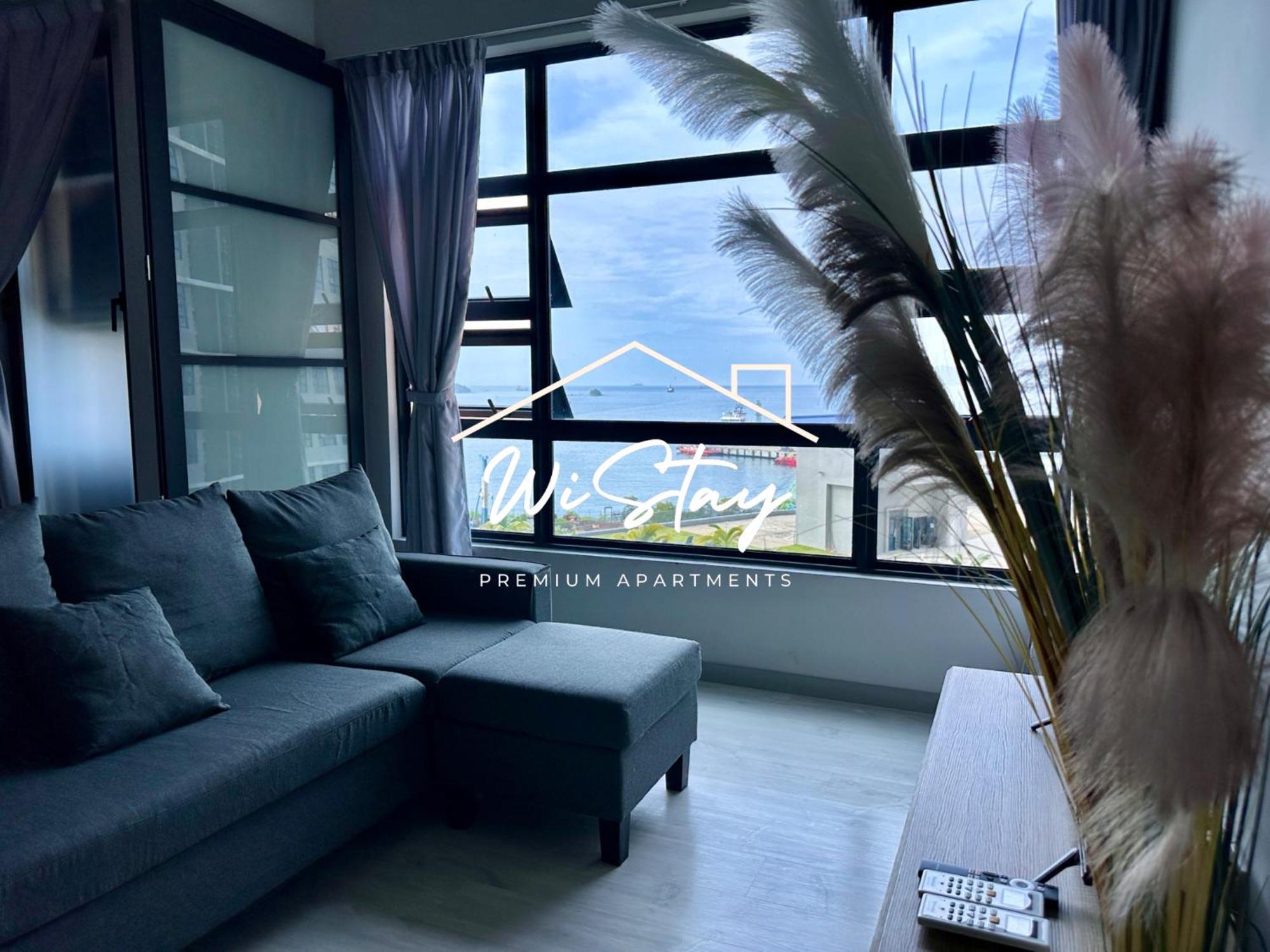 Wistay 4-5Pax Premium Apartment Kk City Center كوتا كينابالو المظهر الخارجي الصورة