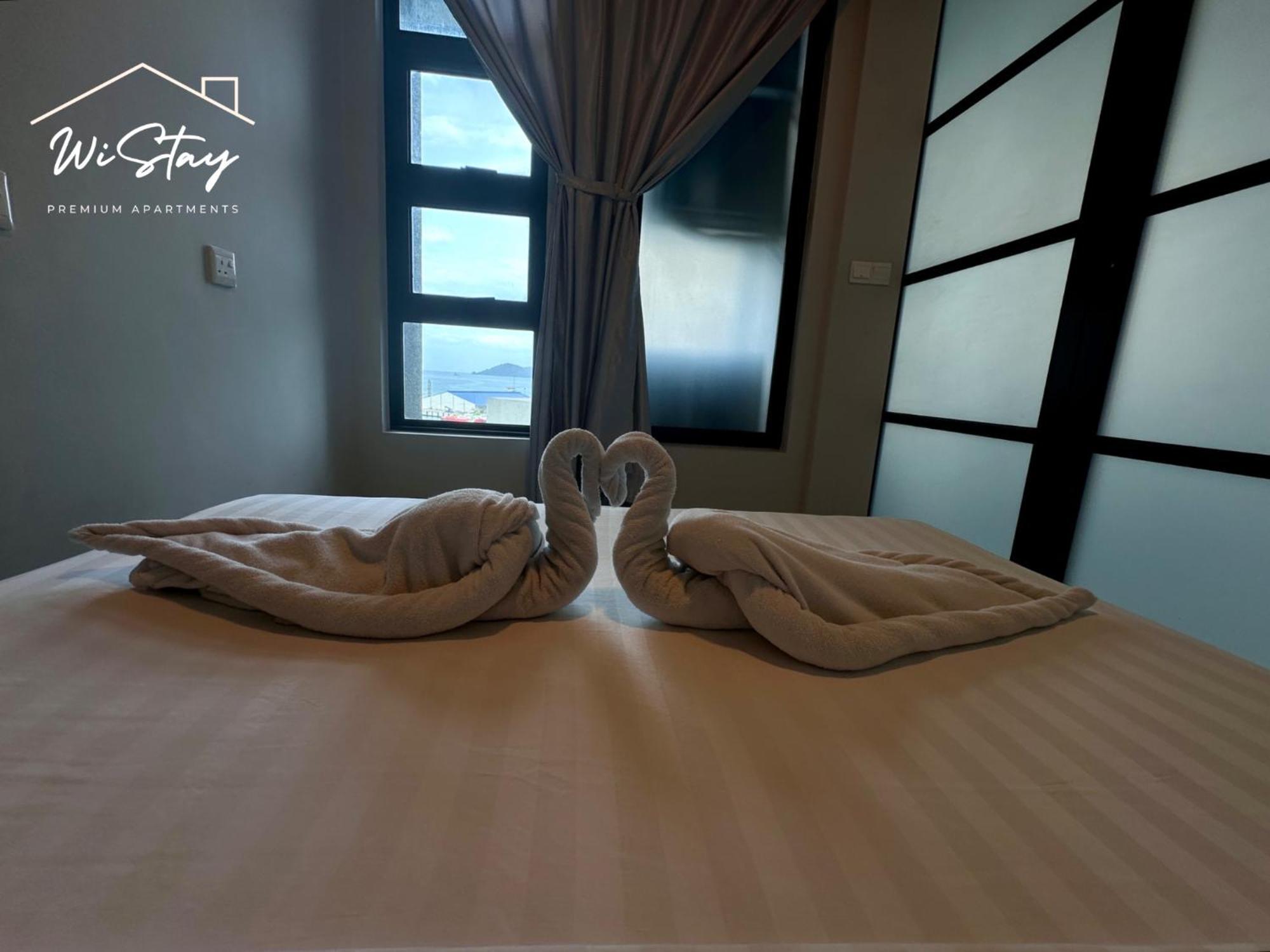 Wistay 4-5Pax Premium Apartment Kk City Center كوتا كينابالو المظهر الخارجي الصورة