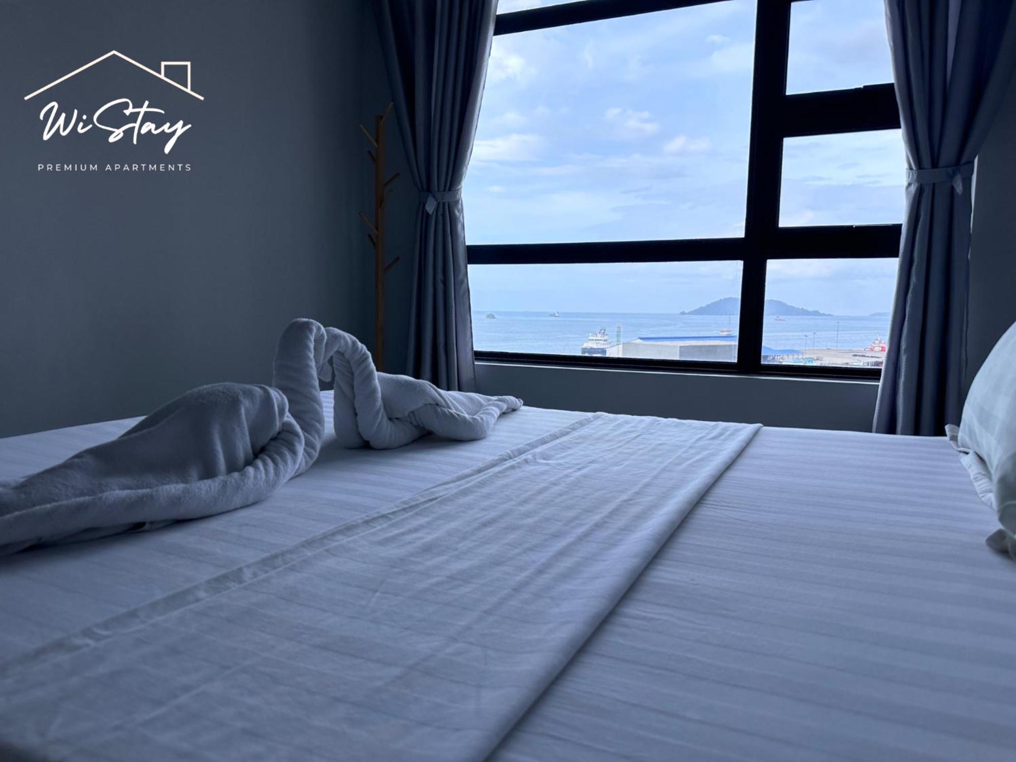 Wistay 4-5Pax Premium Apartment Kk City Center كوتا كينابالو المظهر الخارجي الصورة